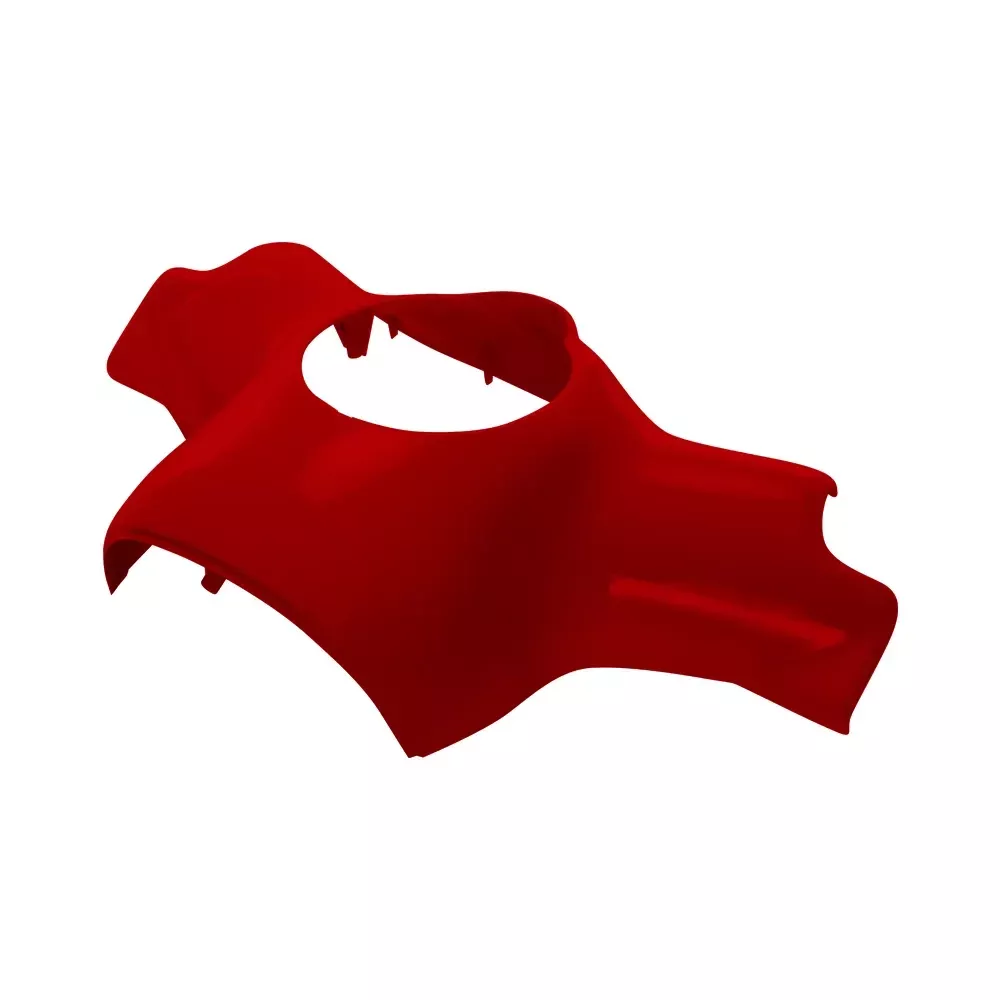 Genuine OEM Upper Headset Cover (Red) - Buddy 50/125/150/170