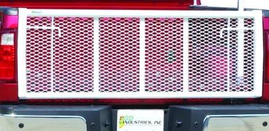 Go Industries 6618 Air Flow Tailgate, White Painted, fits Select Ford Trucks