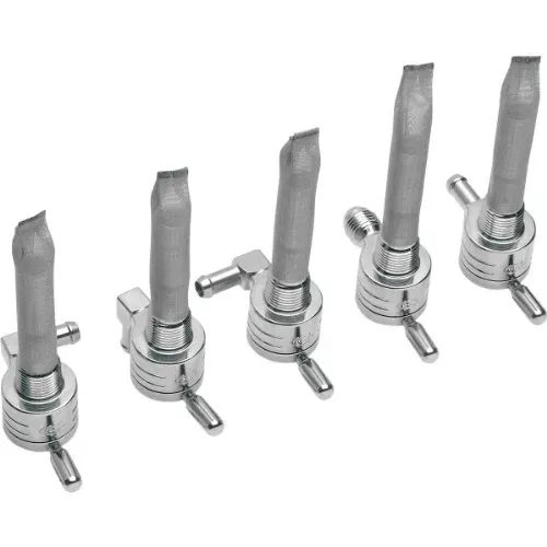 Golan Products 75-516F-CS 3/8 NPT Petcock FWD Chrome (5/16 Hose)