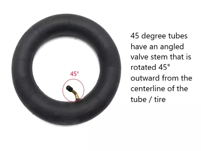 Green Line Inner Tube 8.5x3.0 - Angled Valve 45°