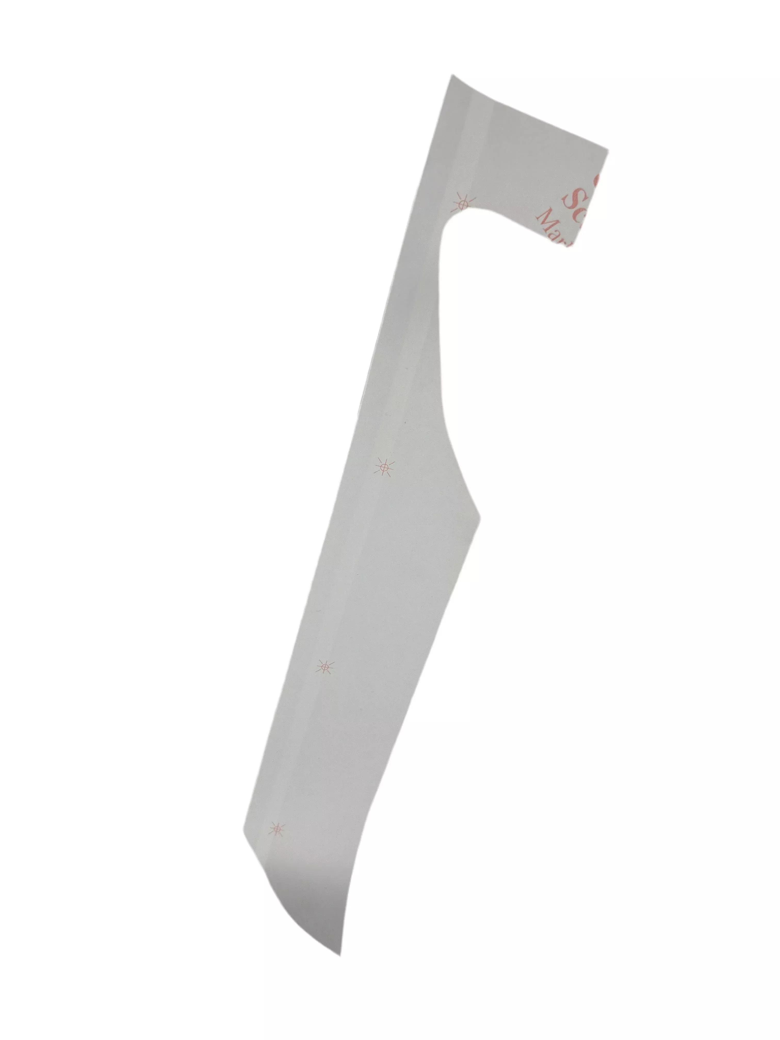 GSC White Racing Stripe Decal - Genuine Buddy 170i