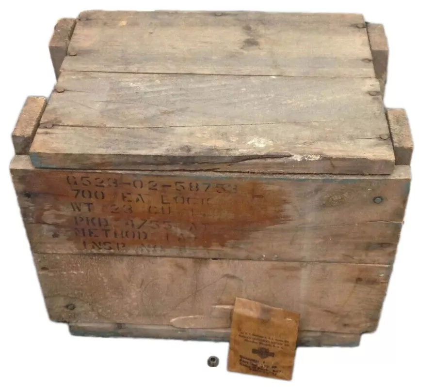 Harley-Davidson Key Valve Collars WWII Era Crate | 172-30 (700 Count)