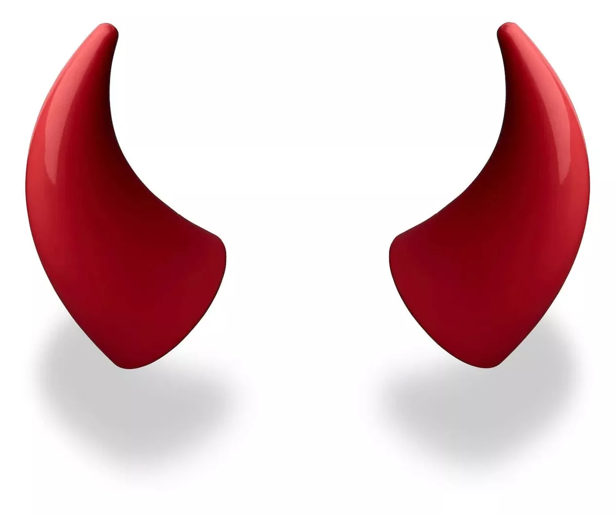 Helmet Flair Large Devil Horns for Helmet