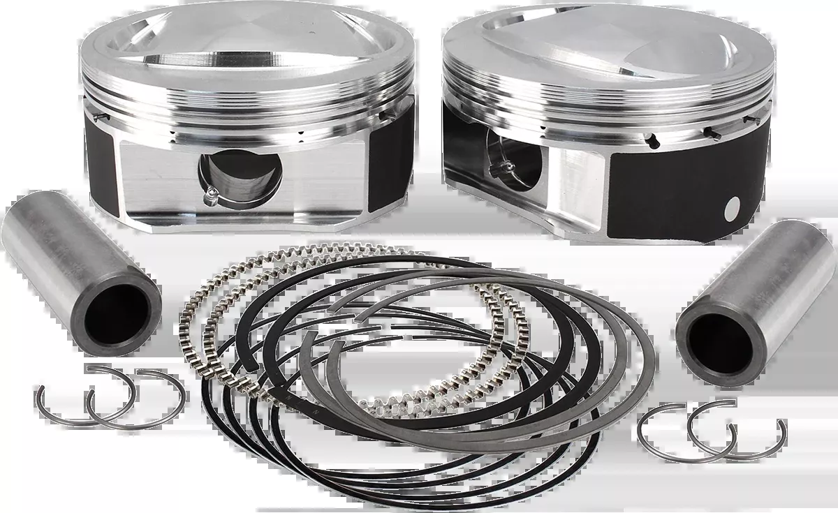 High Compression Piston Kit - +0.010" - 110" Twin Cam CVO Motor
