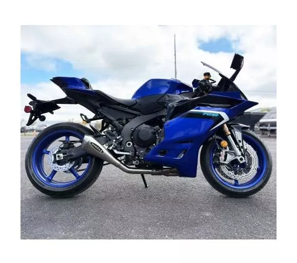 Hindle EVO Megaphone Exhaust System Yamaha R9 2025-2026