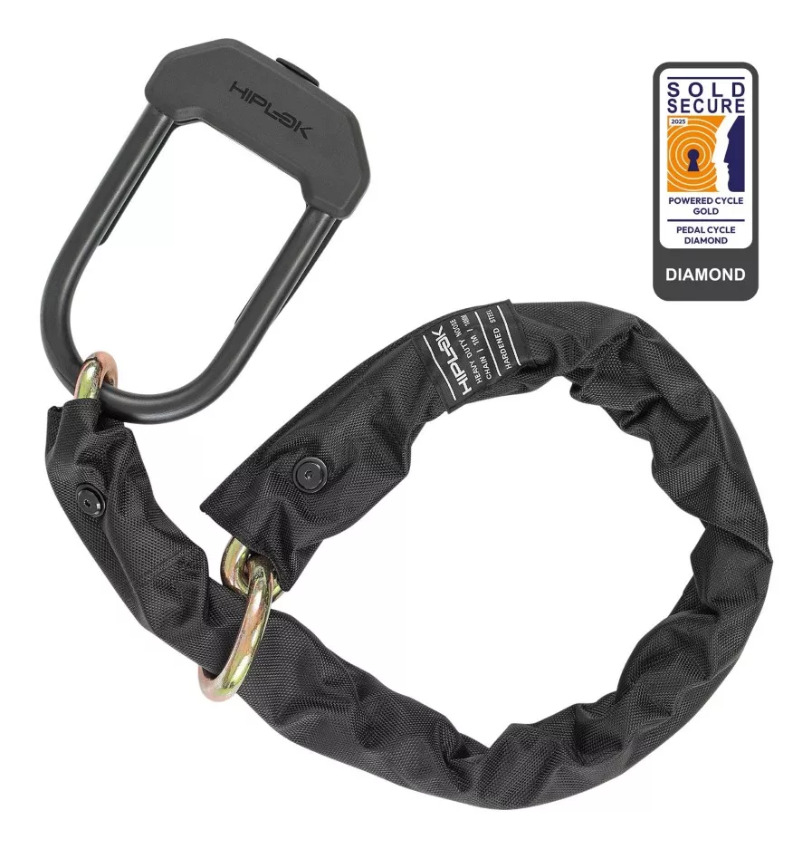 Hiplok DXXL Maximum Security Loop Chain & D-Lock Combo