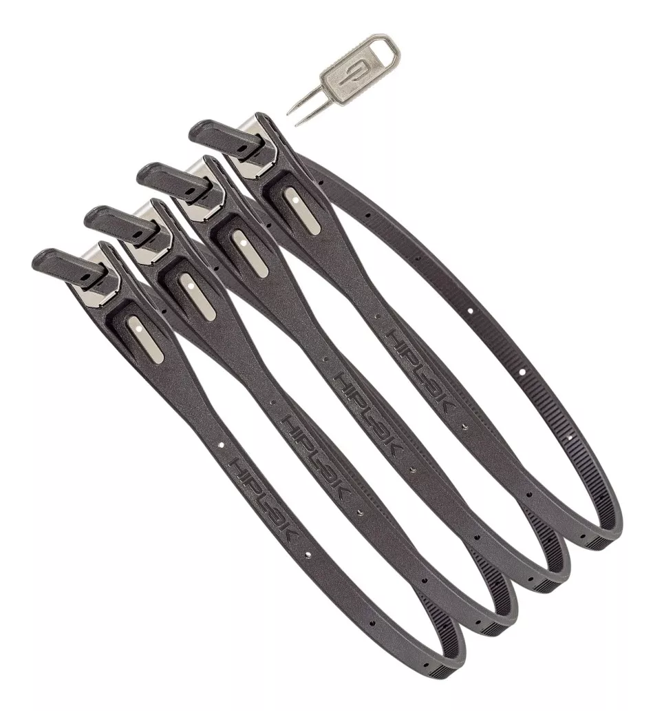 Hiplok Z-LOK Lockable Security Ties – 4 Pack