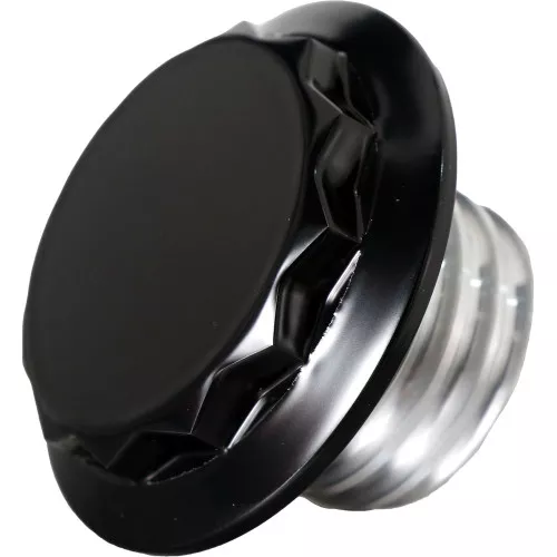 Hofmann Designs 12-Point Signature Series Gas Cap for Harley – Black
