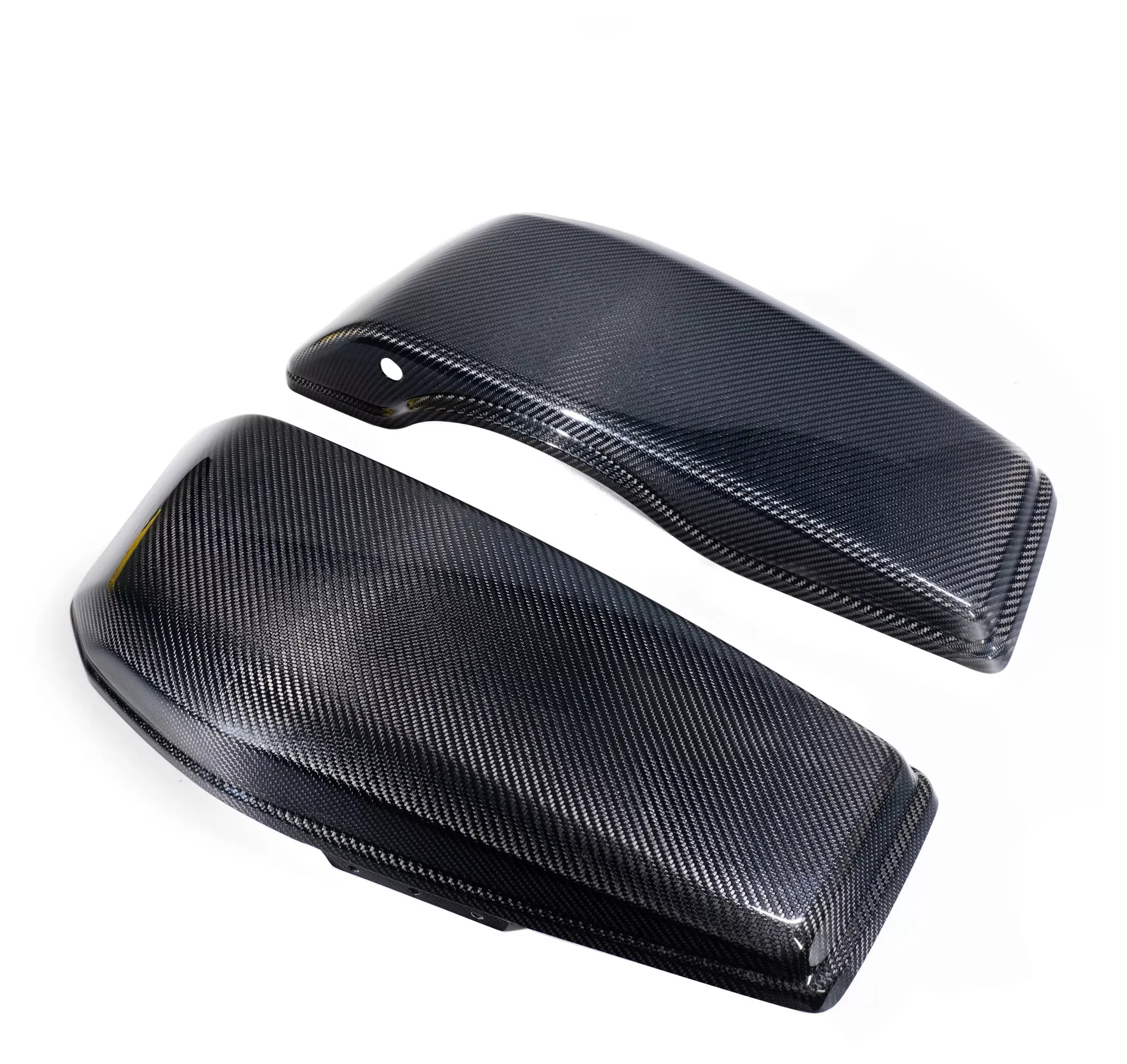 Hofmann Designs Carbon Fiber Saddlebag Lids For Harley Touring 2023-2026