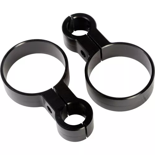 Hofmann Designs Remote Reservoir Mounts for Ohlins or Legend - Black