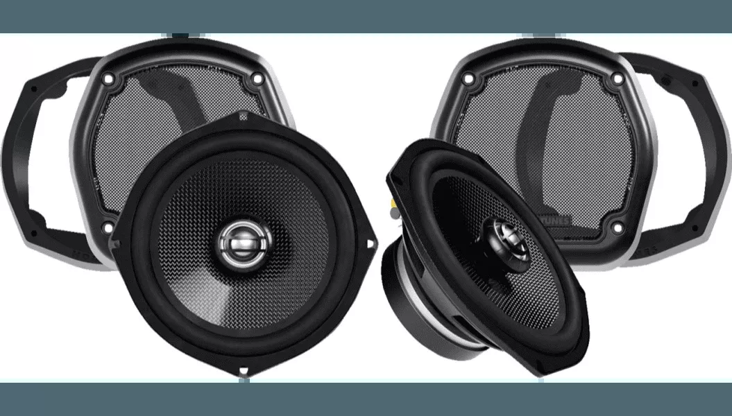 Hog Tunes Speaker Kit for Harley Davidson Touring with Vented Lower Fairings