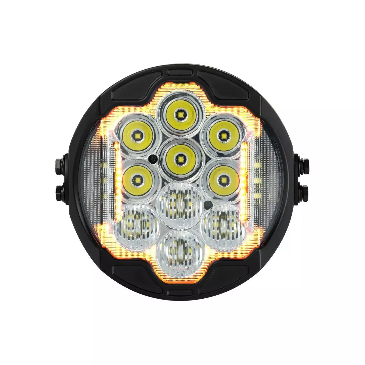 Hogworkz 7 inch LED Silvertooth Performance Headlight for '22-26 Harley Davidson Low Rider ST