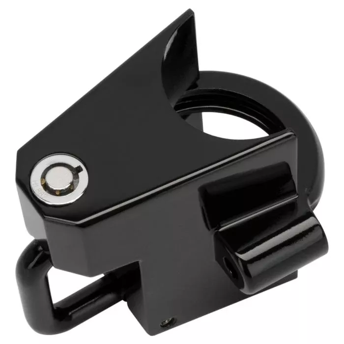 HogWorkz Fort Knox Universal Helmet Lock | Black - HW121052