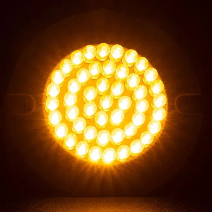 HogWorkz LED Rear Turn Signals for Harley-Davidson | 1156 Base, Flat Lens – HW307005
