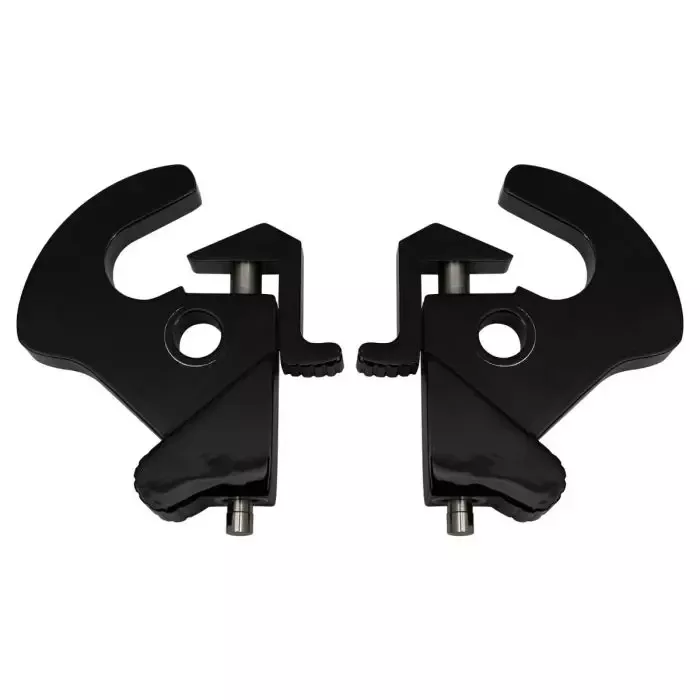 Hogworkz Locking Quick Release Clamp Kit for '09-Up Harley-Davidson Models (equipped with detachable sissy bars, luggage racks, and tour pack mounts) Select Finish