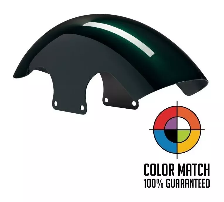HogWorkz OE Color Matched 21" Chopped Front Fender For Harley FLHX / FLTRX 2023-2026