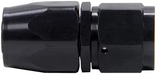 Hose End Straight -10 Black ALL48276