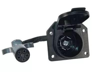 Husky 30693 7 Blade to 6 Pin Trailer Wiring Adapter