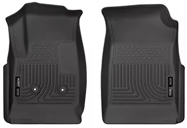 Husky Liners 18111 Pair of Black Front Floor Liners for Colorado/Canyon Crew/Ext