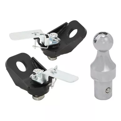 Husky Towing 33100 Gooseneck Ball & Tie Down For Ford/GM/Nissan Trucks