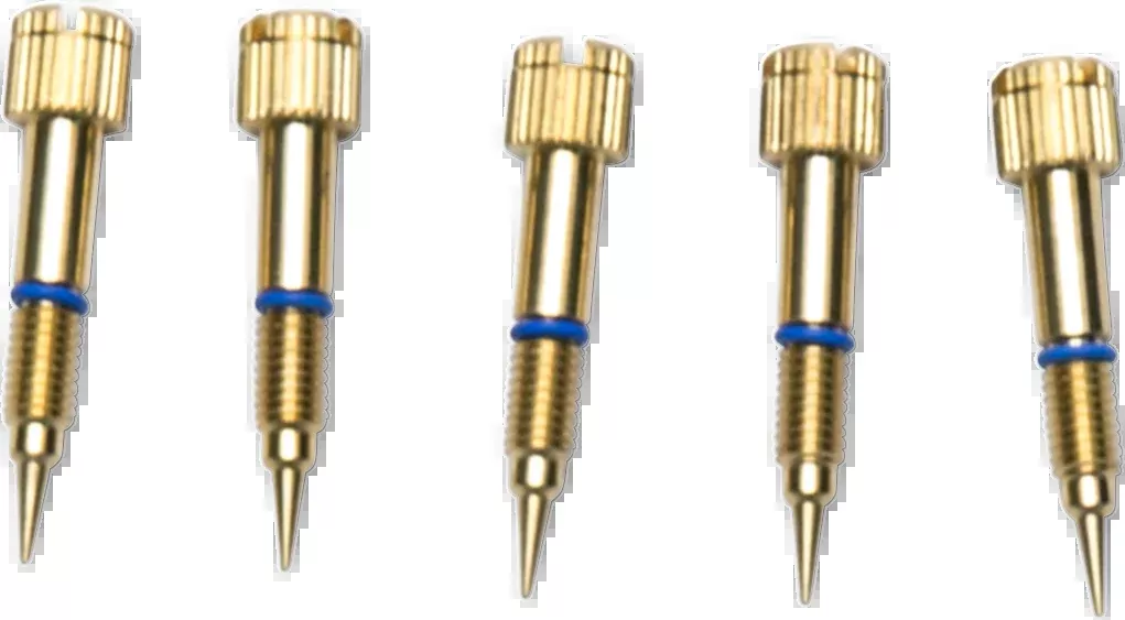 Idle Mixture Screws with O-Ring - Super E/G - 5 Pack