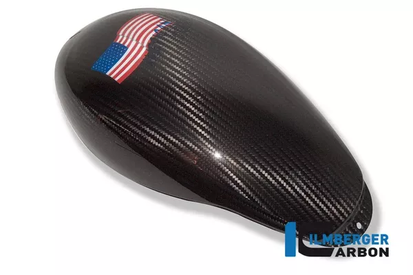 Ilmberger Carbon Airbox Cover Including Airbrush For Harley-Davidson V-Rod – Plain Gloss