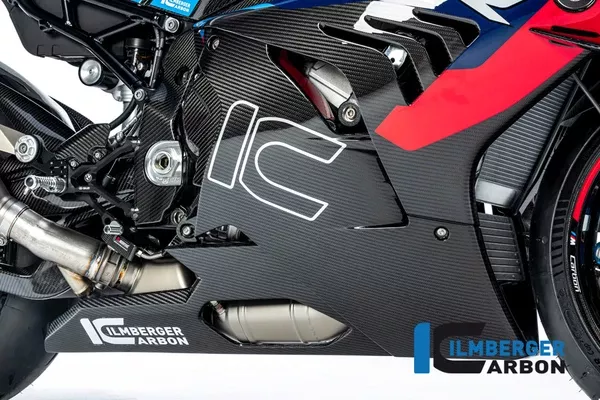 Ilmberger Carbon Belly Pan (1 Piece) BMW M 1000 RR 2023 – Twill Gloss