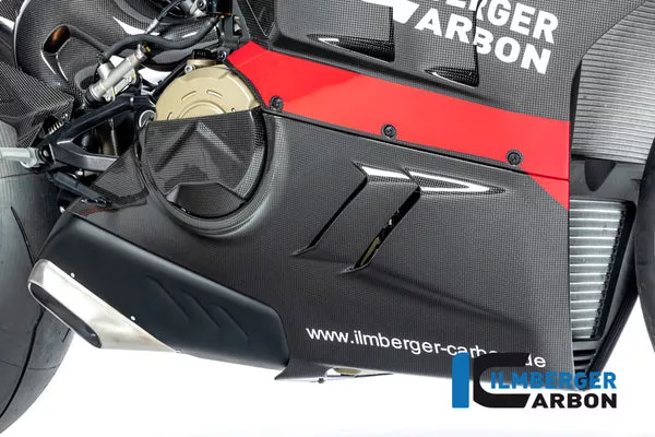 Ilmberger Carbon Belly Pan Right Side Ducati Panigale V4 S From 2022