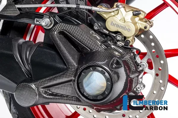 Ilmberger Carbon Cardan Housing Cover (Mounts Without Rear Splash Guard) For Water-Cooled BMW R 1200