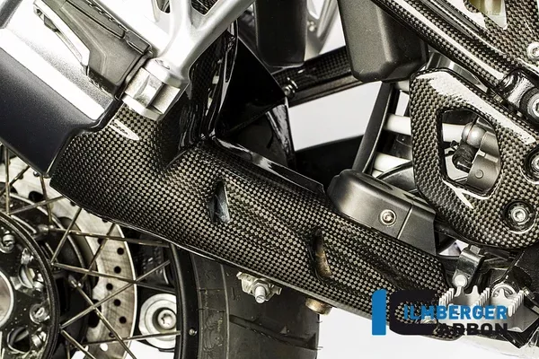 Ilmberger Carbon Exhaust Heat Shield Bottom BMW R 1200 GS 2013-2019