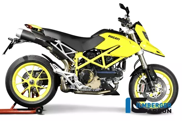 Ilmberger Carbon Exhaust Heat Shield For Ducati Hypermotard 1100