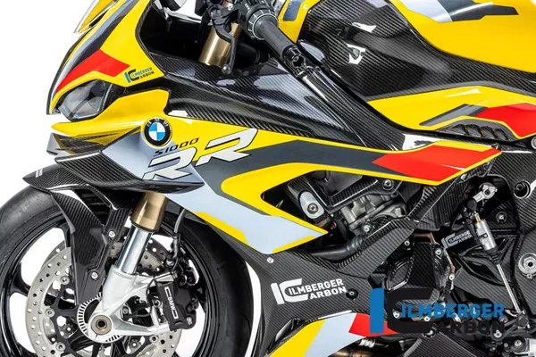 Ilmberger Carbon Fairing Side Panel Left Street Version BMW M 1000 RR 2021 – Twill Gloss