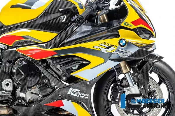 Ilmberger Carbon Fairing Side Panel Right Street Version BMW M 1000 RR 2021 - Twill Gloss