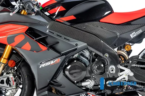 Ilmberger Carbon Frame Cover Left Side Aprilia RSV4 From 2021