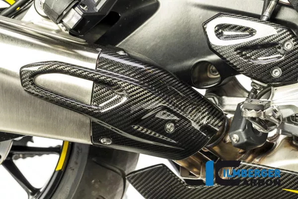 Ilmberger Carbon Front Exhaust Guard On Silencer BMW S 1000 XR 2015-2019