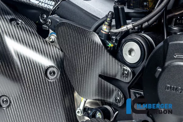 Ilmberger Carbon Heel Guard Right Ducati Diavel Bentley – Plain Matte