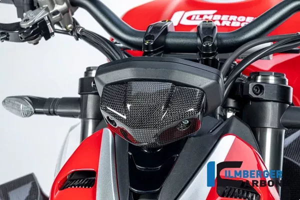 Ilmberger Carbon Instrument Cover Ducati Streetfighter V2