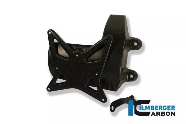 Ilmberger Carbon License Plate Holder Including Chain Guard Ducati 2011-2018