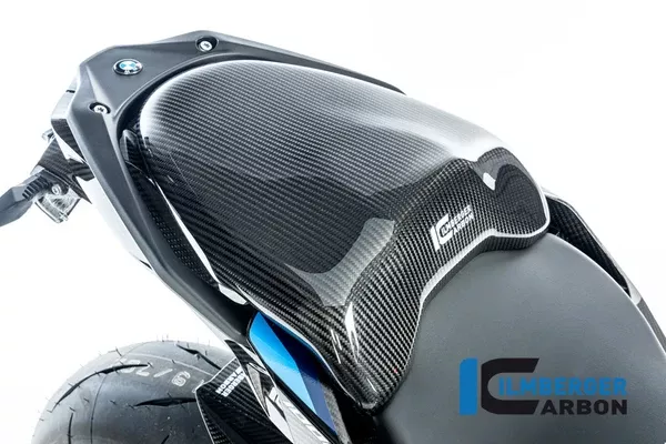 Ilmberger Carbon Passenger Seat Cover BMW M 1000 XR 2024 - Twill Gloss