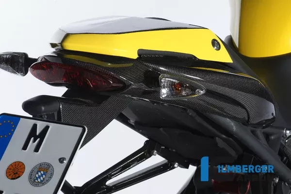 Ilmberger Carbon Pillion Seat Cover Triumph 2011-2020