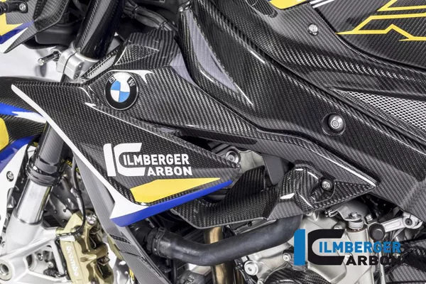 Ilmberger Carbon Radiator Cover / Badge Holder Left Side – BMW S 1000 R (From 2017)