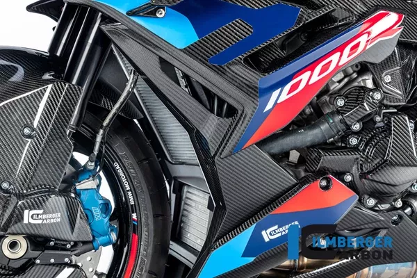 Ilmberger Carbon Radiator Cover Left BMW M 1000 R From 2023 – Twill Gloss