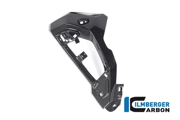 Ilmberger Carbon Radiator Cover For OEM Coloured Panel Left Side S 1000 XR From 2020 – Twill Gloss
