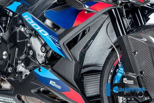 Ilmberger Carbon Radiator Cover Right BMW M 1000 R From 2023 – Twill Gloss