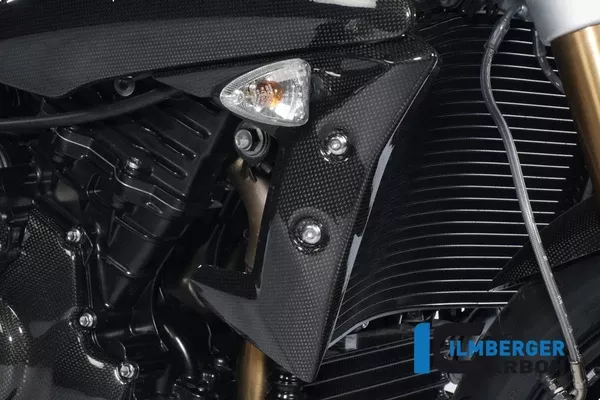 Ilmberger Carbon Right Radiator Cover Triumph 2011-2020