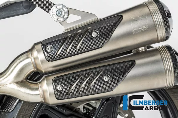 Ilmberger Carbon Silencer Protector - BMW R NineT Scrambler
