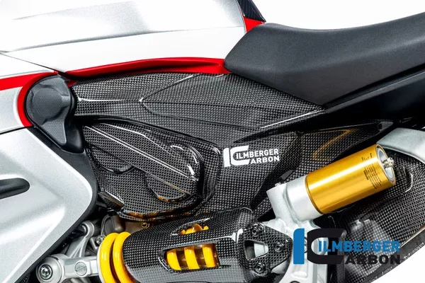 Ilmberger Carbon Subframe Cover With Cam Cover Left Ducati Streetfighter V2