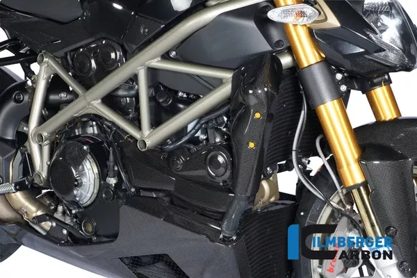 Ilmberger Carbon Water Radiator Cover Right Ducati Streetfighter S / Streetfighter 848 / Streetfighter 2009-2015