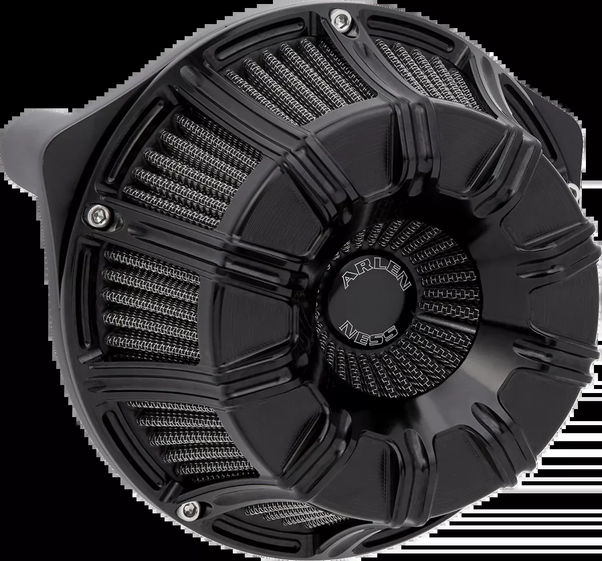 Inverted Series Air Cleaner Kit - 10-Gauge - All Black