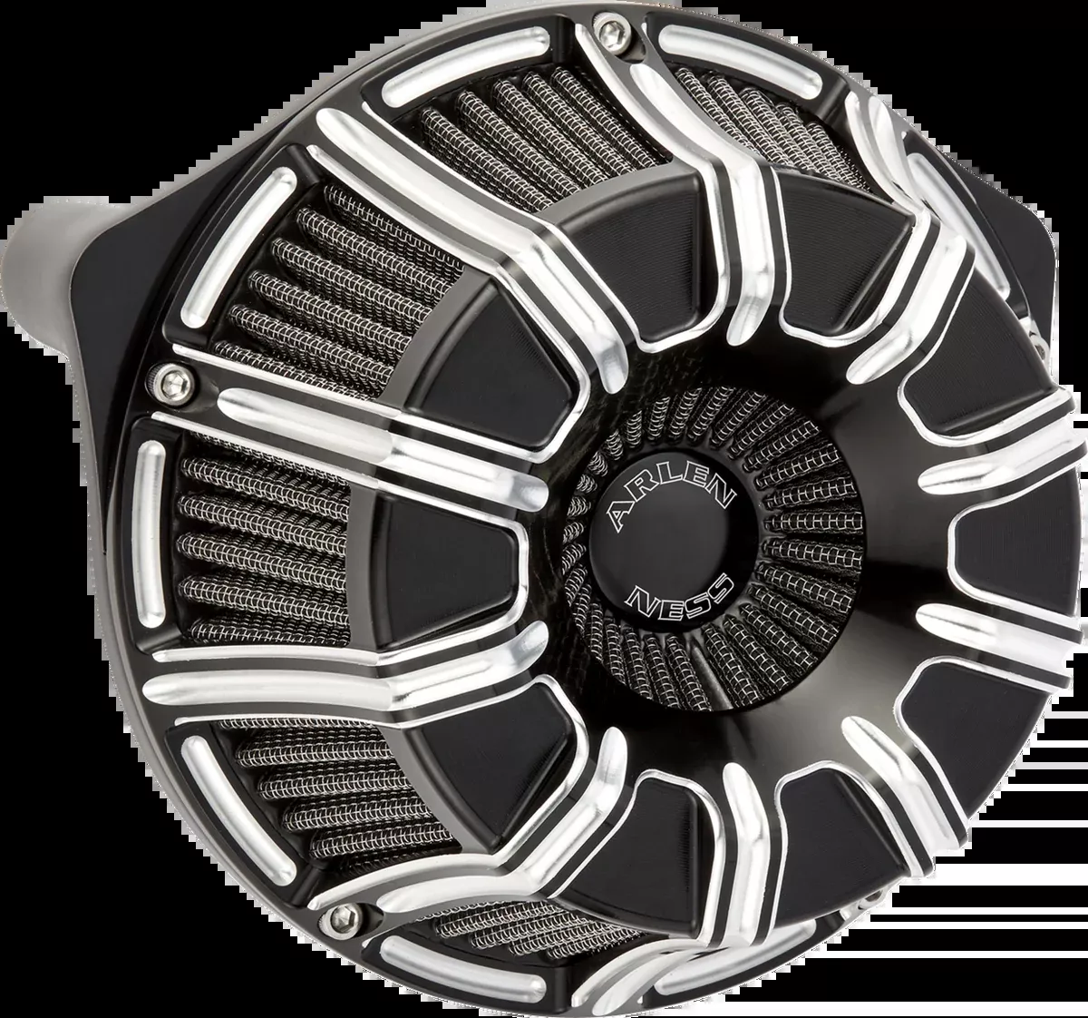 Inverted Series Air Cleaner Kit - 10-Gauge - Black